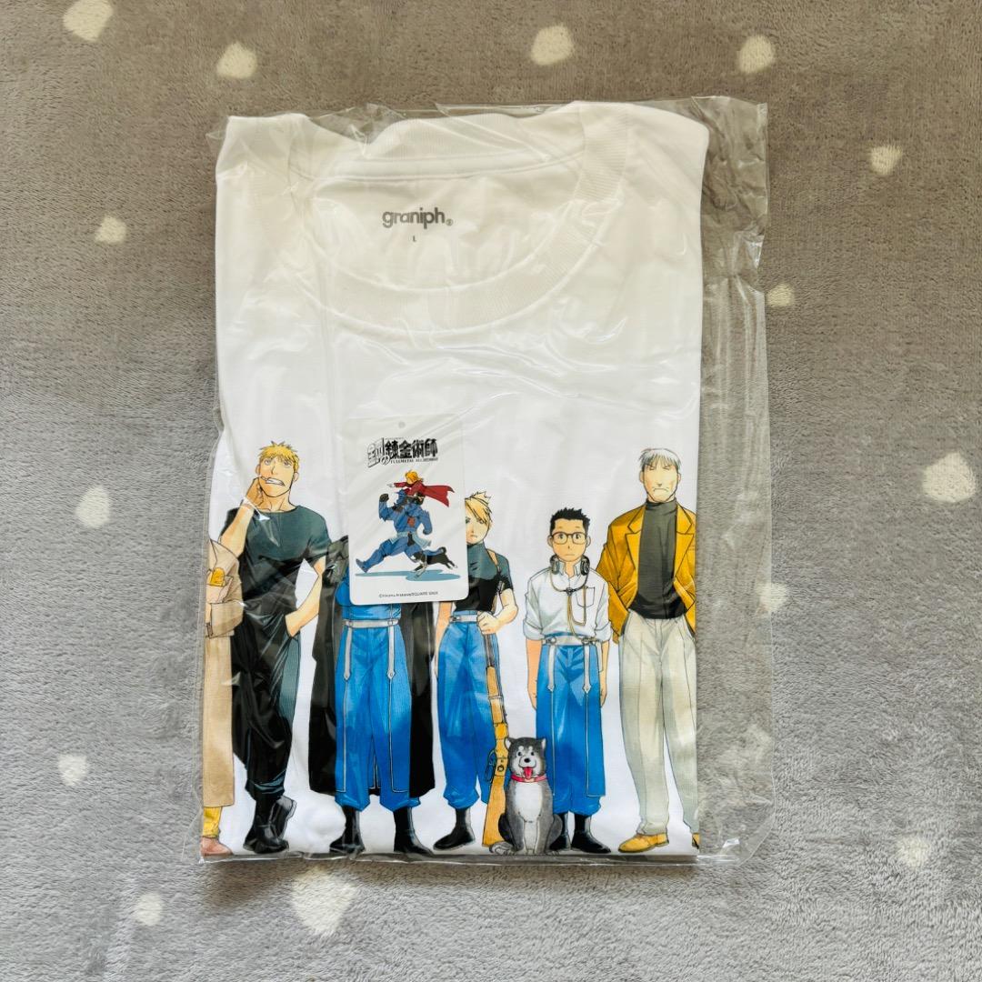 L サイズ 新品 graniph 鋼の錬金術師 反撃ののろし Tシャツ - メルカリ