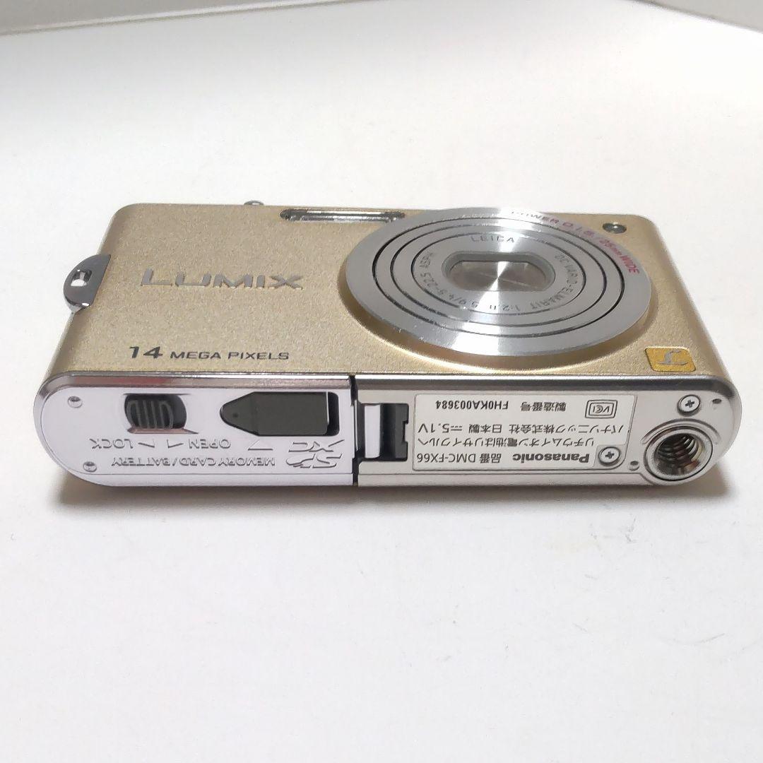 動作確認済み パナソニック LUMIX DMC-FX66 オールドコンデジ LUMIX