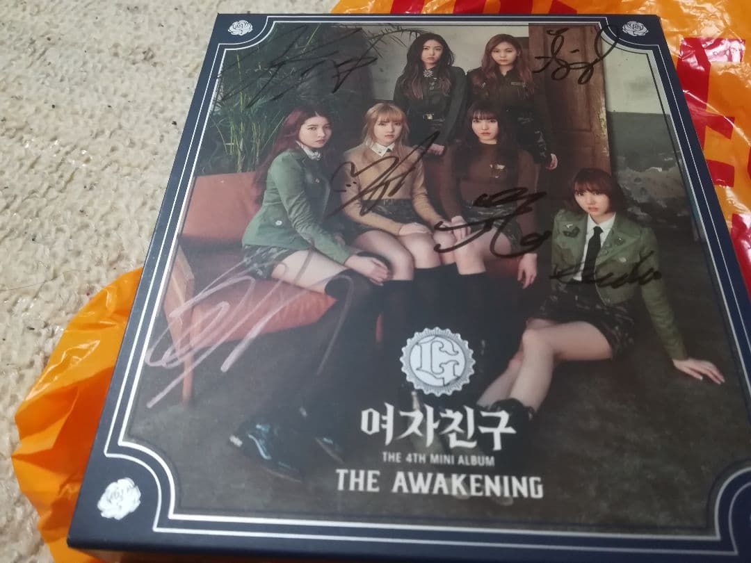 ジーフレンド ヨジャチング 直筆サイン入り アルバム AWAKENING ジーフレンド ヨジャチング 直筆サイン入り アルバム AWAKENING