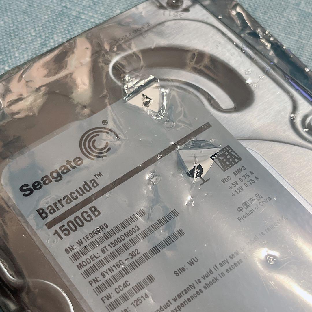 【新古品】Seagate Barracuda 1.5TB 3.5インチ内蔵HDD