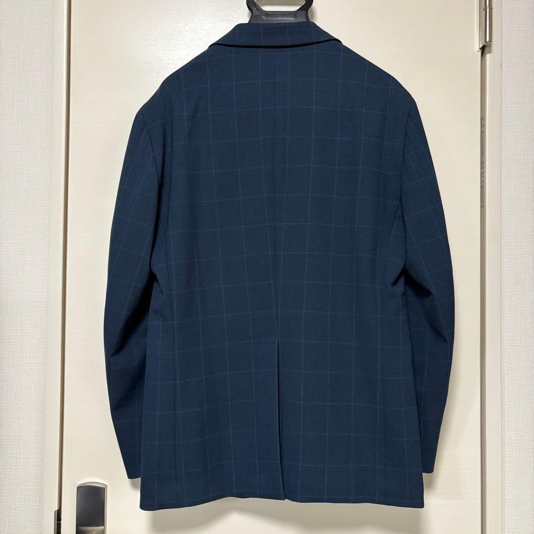 オリヒカ ネイビー ウインドウペン柄 セットアップ - メルカリ