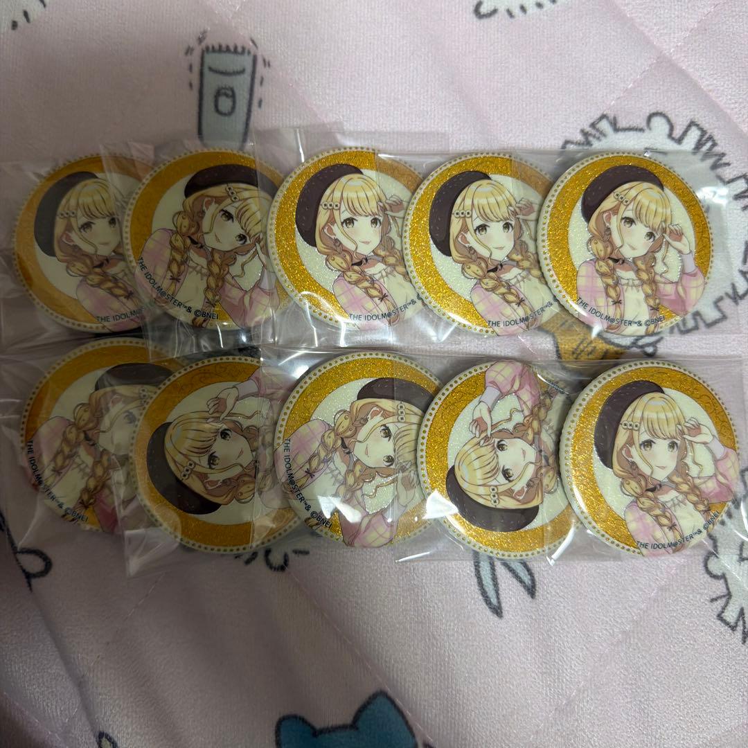 学マス Chugai Grace Cafe 缶バッジ 藤田ことね 藤田ことね 学園アイドルマスター 学マス Chugai Grace Cafe