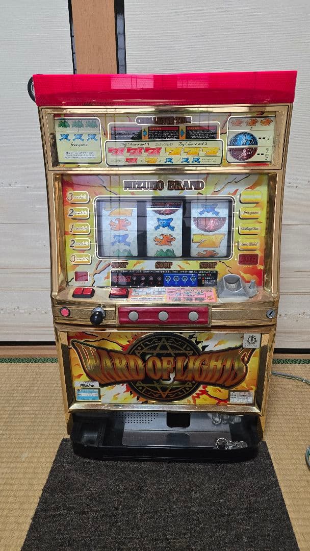 MIZUHO パチスロ実機 ward of lights ワードオブライツ - メルカリ