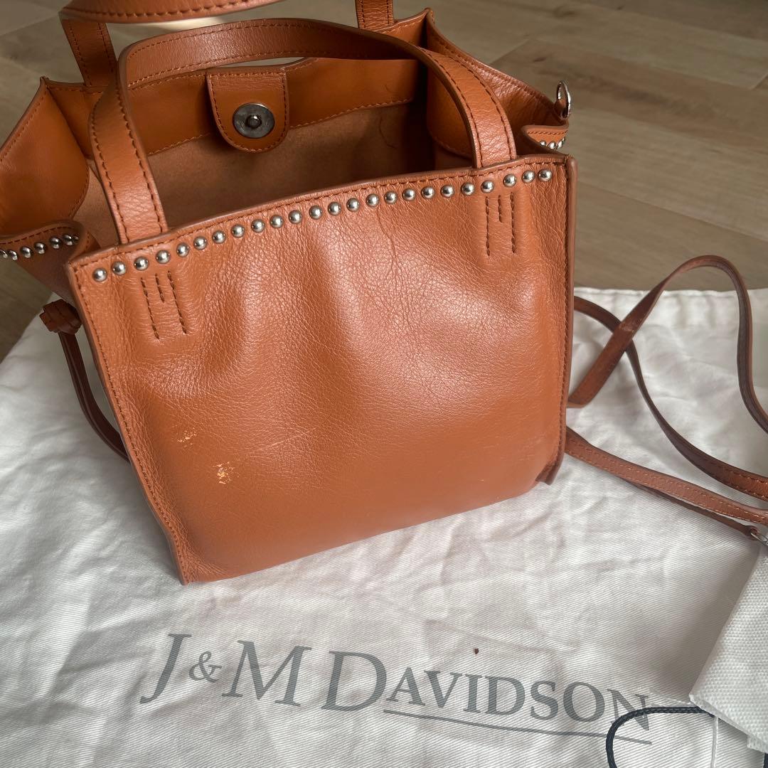 J&M davidson belle micro ブラウン キャメル - メルカリ