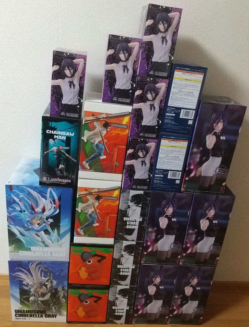 チェンソーマン レゼ フィギュア ボム ぬーどる バニー ポチタ 貯金箱