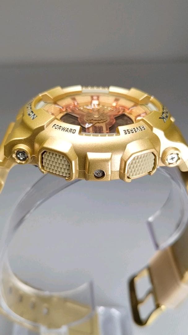 美品 CASIO G-SHOCK GMA-S110GD-4A2 腕時計 ゴールド - メルカリ