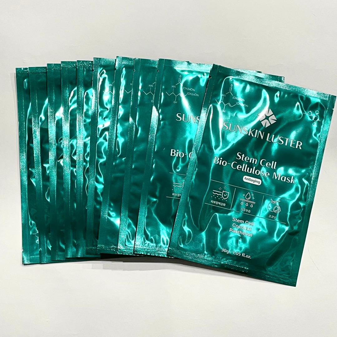 SUNSKIN LUSTER 幹細胞パック 10枚セット - メルカリ