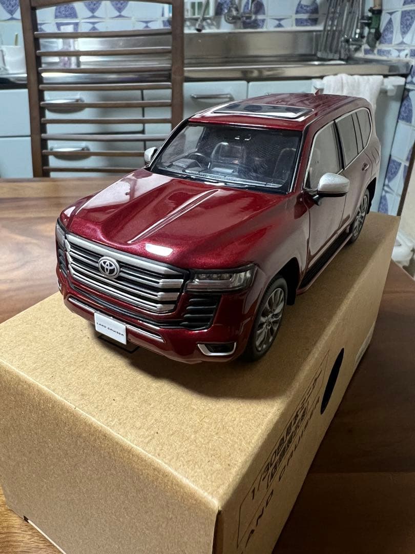 【非売品】トヨタ ランドクルーザー 1/30スケール GAZOOショッピング 1／30スケール ランドクルーザーミニカー ＜202