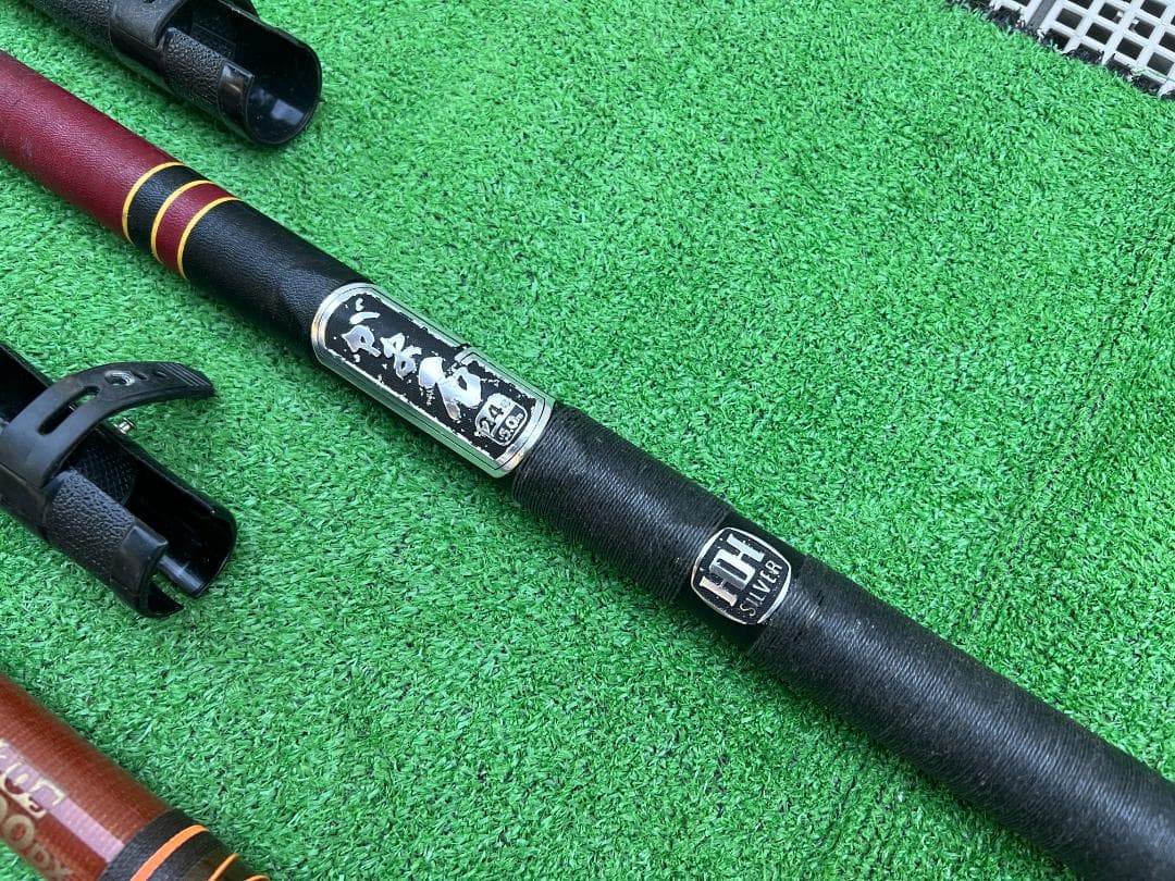 大*り様 磯竿・投げ竿 まとめ / がまかつ がま石 24号・HI-