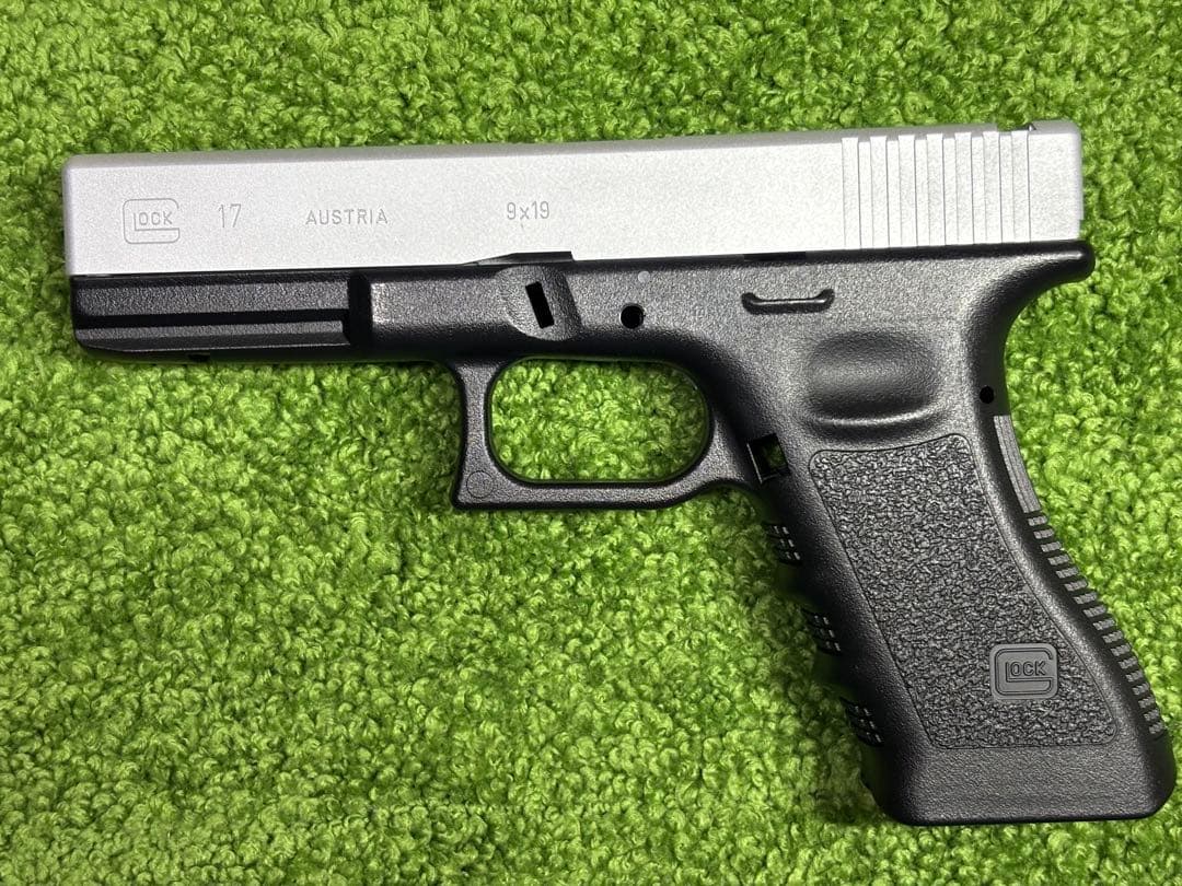 サイドアームズ 東京マルイ Glock17Gen3 セラコートシルバースライド