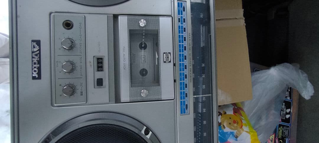 VICTOR RC-M70 ラジオのみ確認 整備 メンテナンス前提 中古品 蔵出