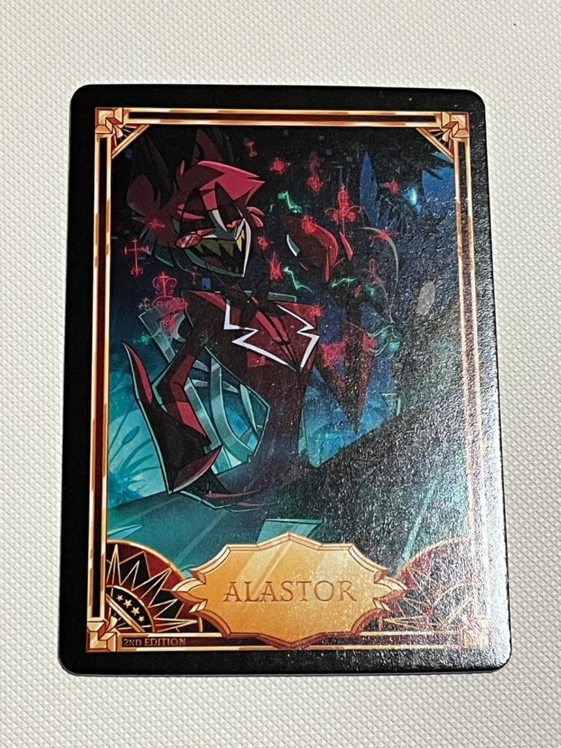 り*読様 ハズビンホテル トレカ アラスター 2nd ノンFoil ハズビンホテル トレカ トレーディングカード アラスター ロージー