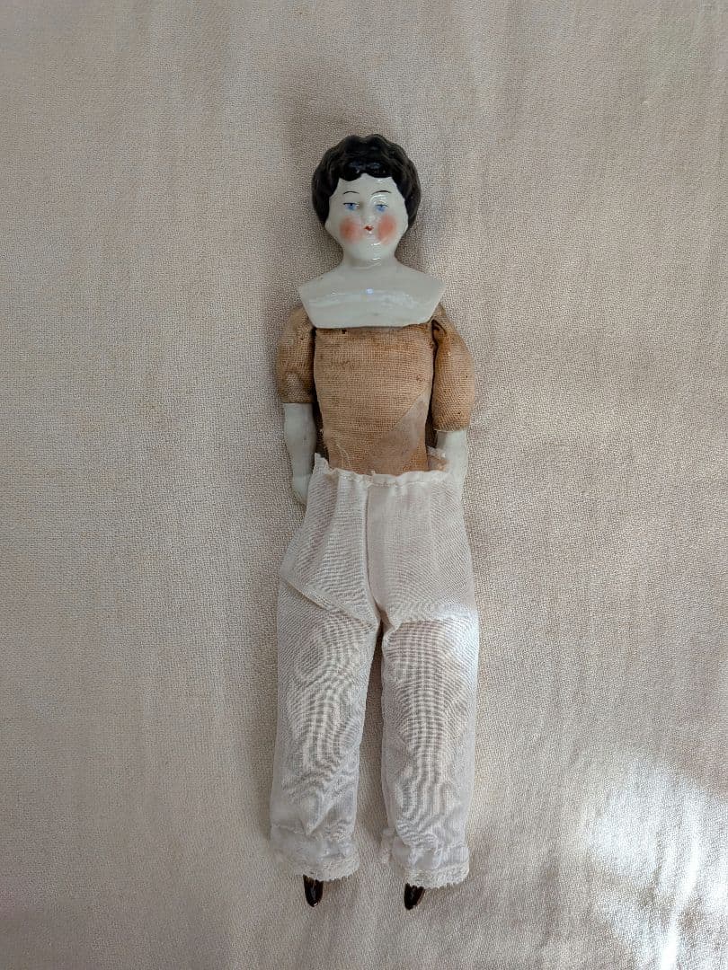 チャイナヘッドドール　 陶器製人形 約23cm チャイナヘッド（磁器製）ドール | Epines de Rose Paris Vintage