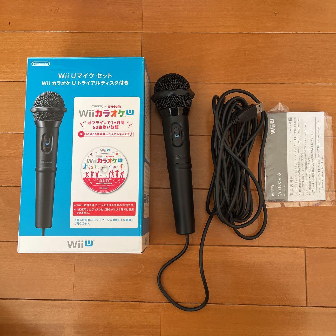 Nintendo WII Uマイクセット WIIカラオケU - メルカリ