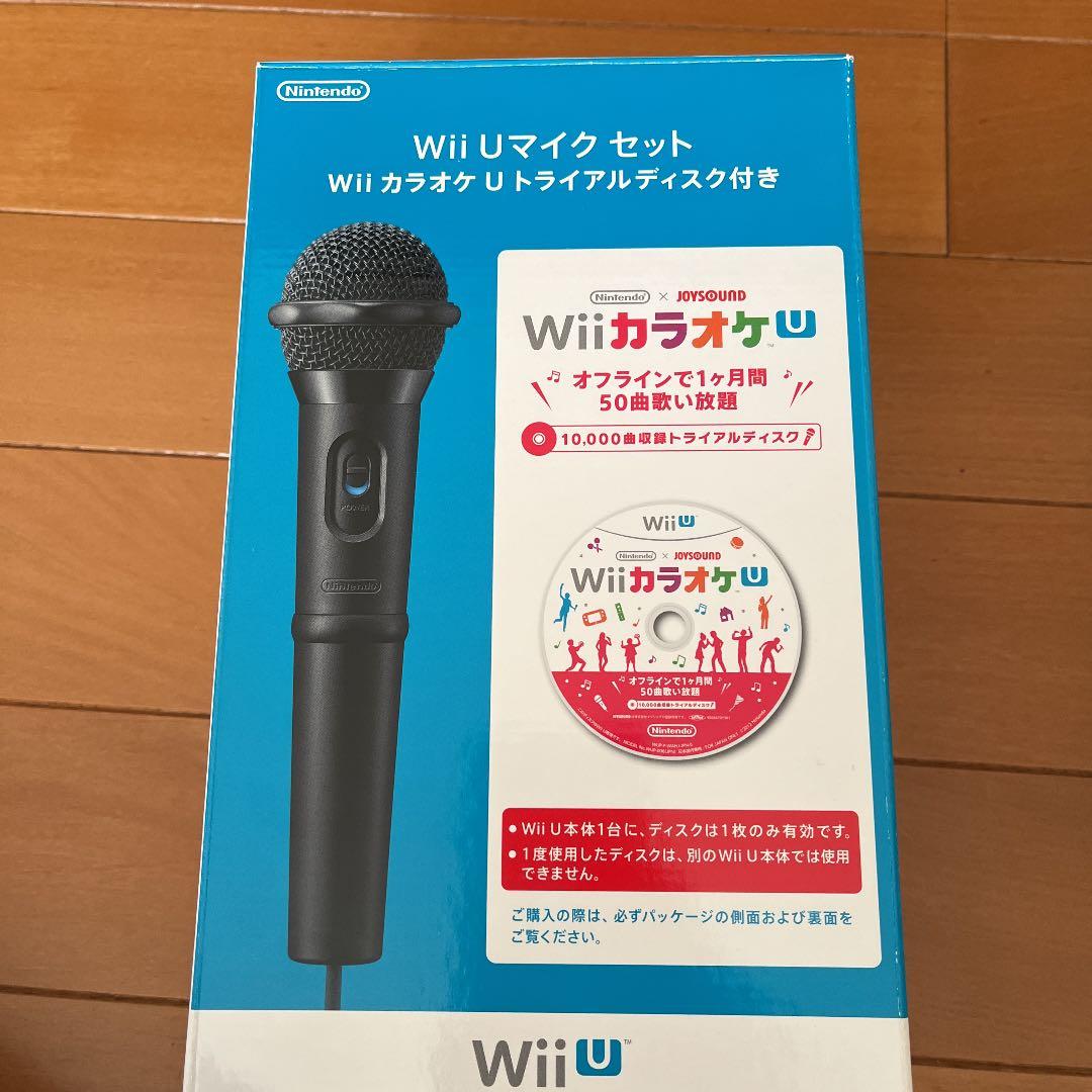 Nintendo WII Uマイクセット WIIカラオケU - メルカリ