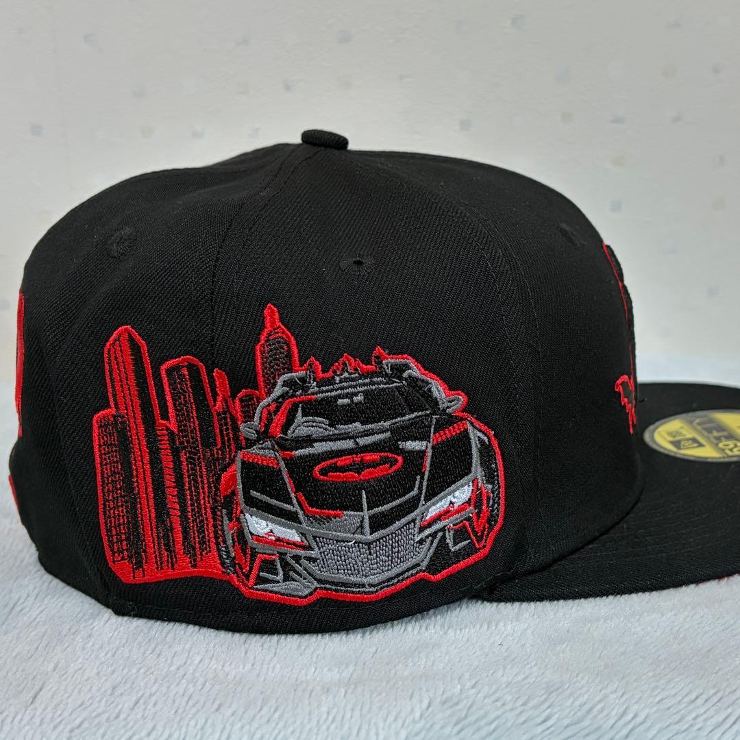 未使用】海外限定 59FIFTY NY BATMAN 蝙蝠カスタム 7 1/2 - メルカリ