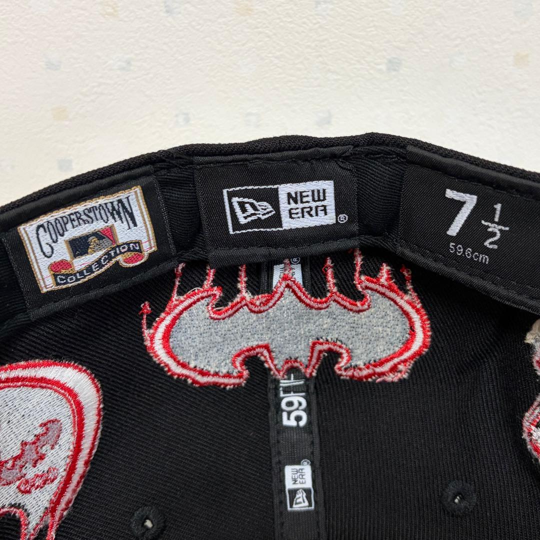 未使用】海外限定 59FIFTY NY BATMAN 蝙蝠カスタム 7 1/2 - メルカリ