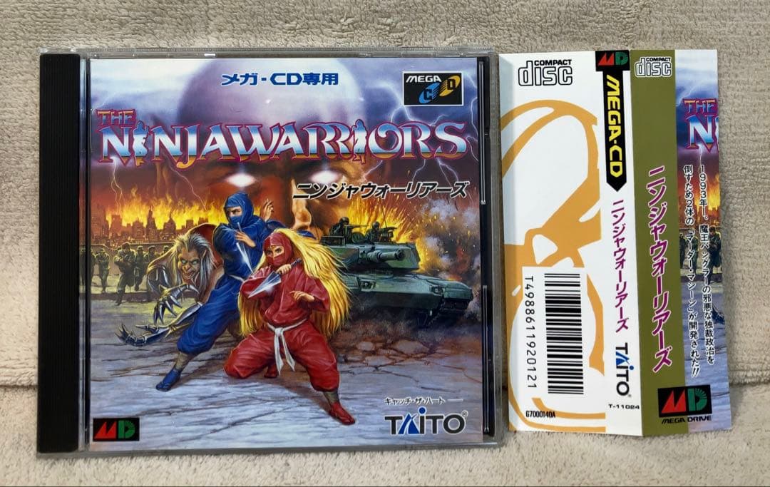 メガCD ニンジャウォーリアーズ - メルカリ