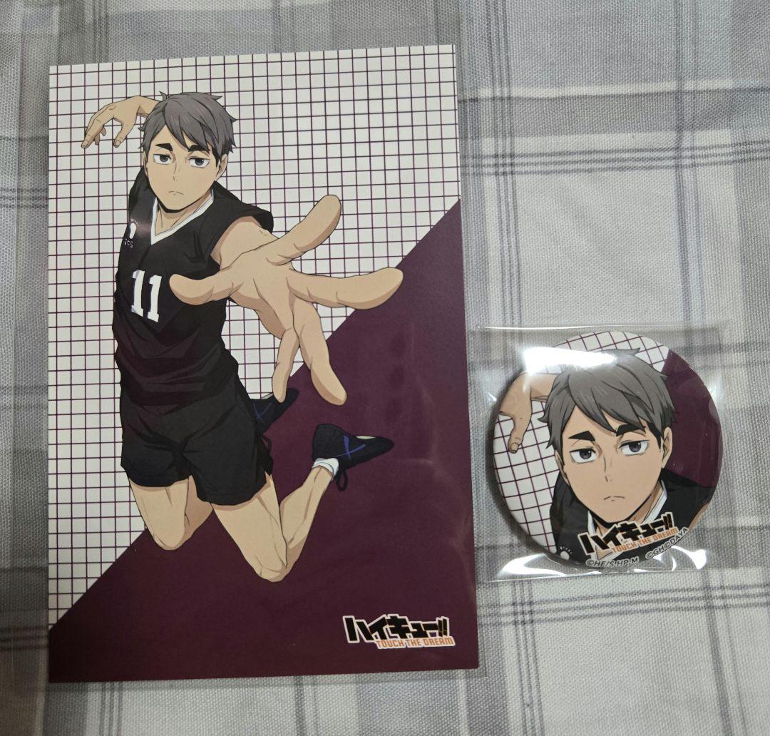 ハイキュー ハイドリ 宮治 缶バッジ ポストカード - メルカリ