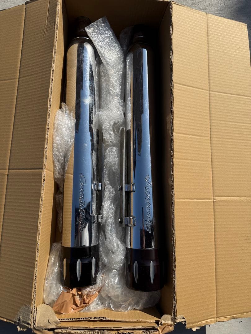 スクリーミングイーグル マフラー　なつさん専用 スクリーミンイーグル・ストリートキャノンマフラー・ブラック