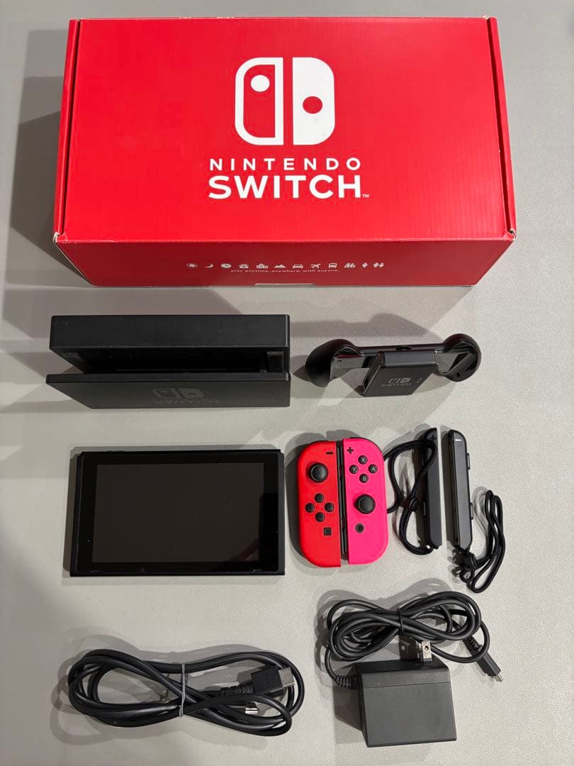 Nintendo Switch 本体 付属品付き 箱あり 動作確認OK - メルカリ