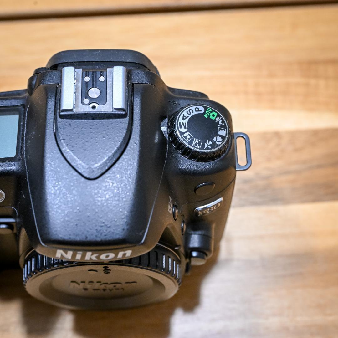 Nikon D80 デジタル一眼レフカメラ 純正レンズ2本付き - デジタル