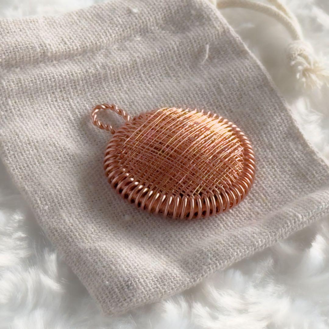 オーラコイル】ルンルの会植原氏推奨の形状 高波動の美しい手仕事 携帯