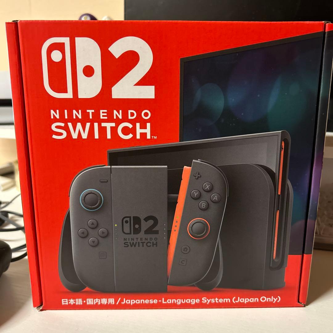 Nintendo Switch2 本体　箱あり Amazon.co.jp: Nintendo Switch 2（日本語・国内専用） Pokémon