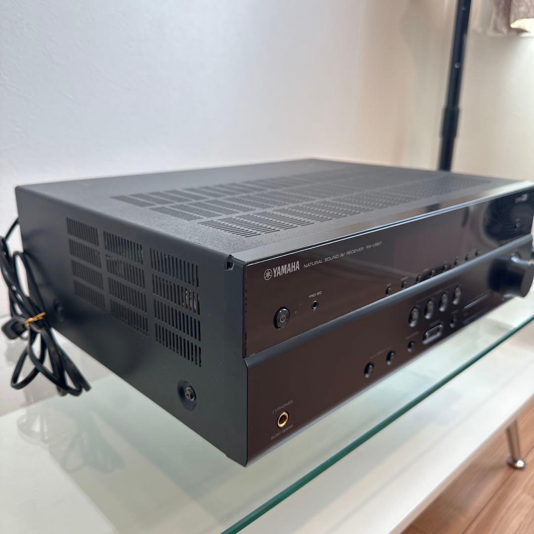 [中古] YAMAHA RX-V567 7.1ch AVアンプ リモコン付き