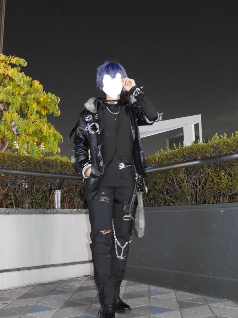 小柳ロウ　新衣装 XXL ウィッグ付き Amazon.co.jp: TKSYS☆Vtuber 小柳 1周年 新衣装 コスプレ衣装