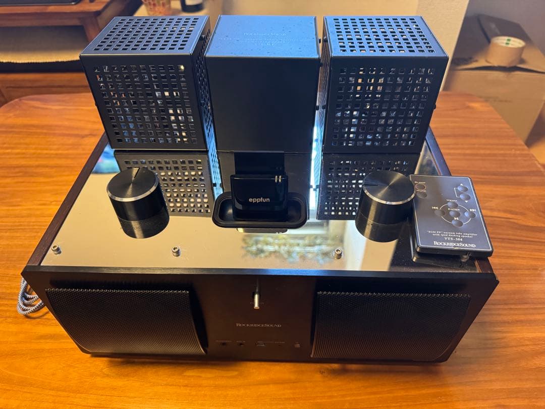 ROCKRIDGESOUNDJAPAN 真空管アンプVTS-384 VTS-384｜ROCKRIDGE SOUND iPodスピーカー 真空管アンプ搭載 VTS-384