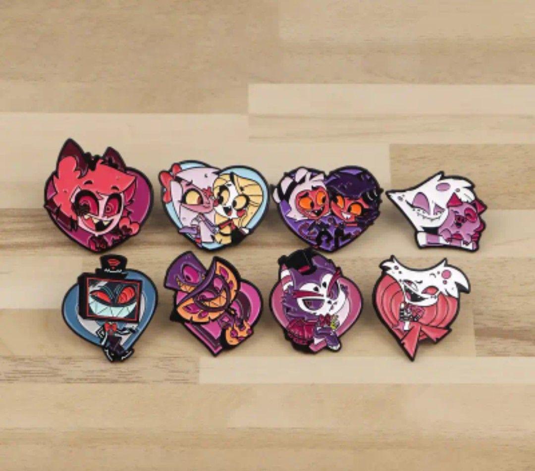Hazbin Hotel ハズビンホテル アクリル ピンバッジ セット バッジ