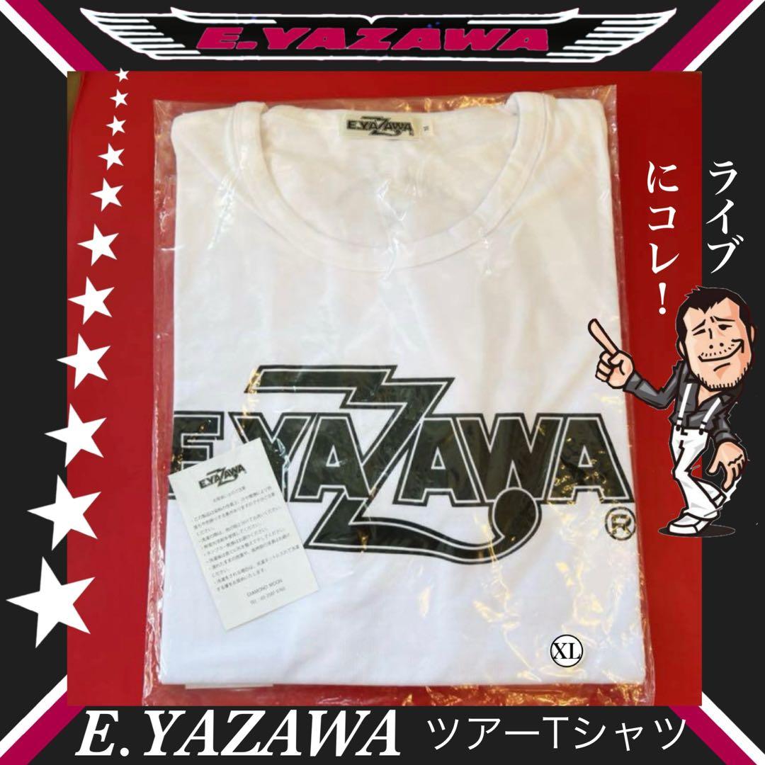 矢沢永吉☆E.YAZAWA☆BIGロゴTシャツ☆WHITE 未開封レア早い者勝ち