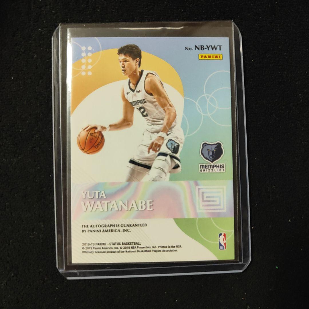 Panini NBA メンフィス・グリズリーズ 渡邊雄太 直筆サインカード