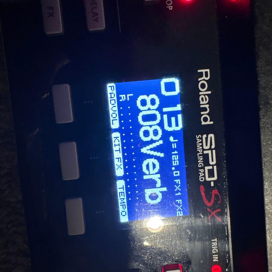 美品 ROLAND SPD-SX 説明書、保証書、専属アダプターディスク付き