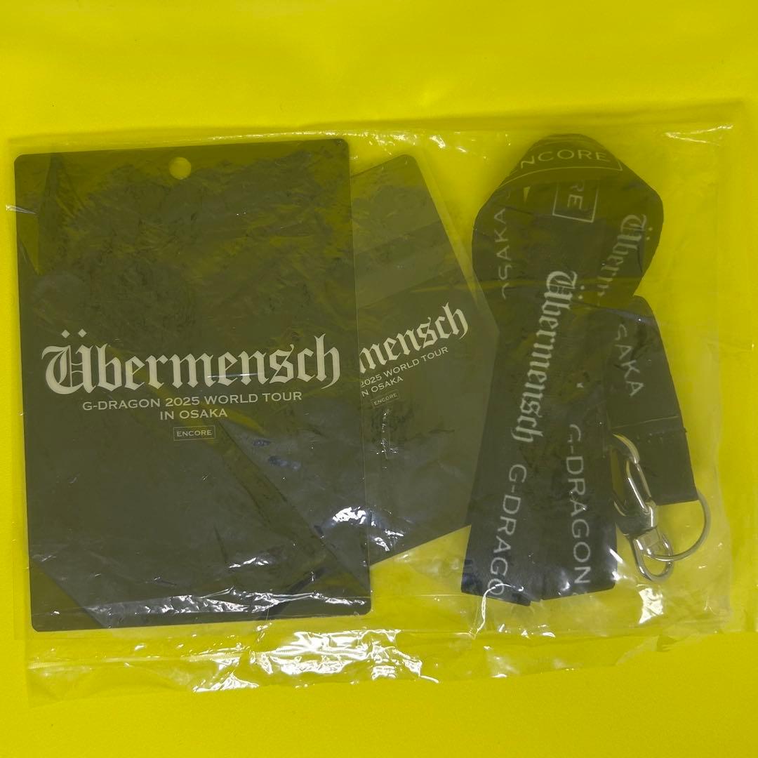 Übermensch G-DRAGON ジヨン GD 京セラVIP特典 - メルカリ
