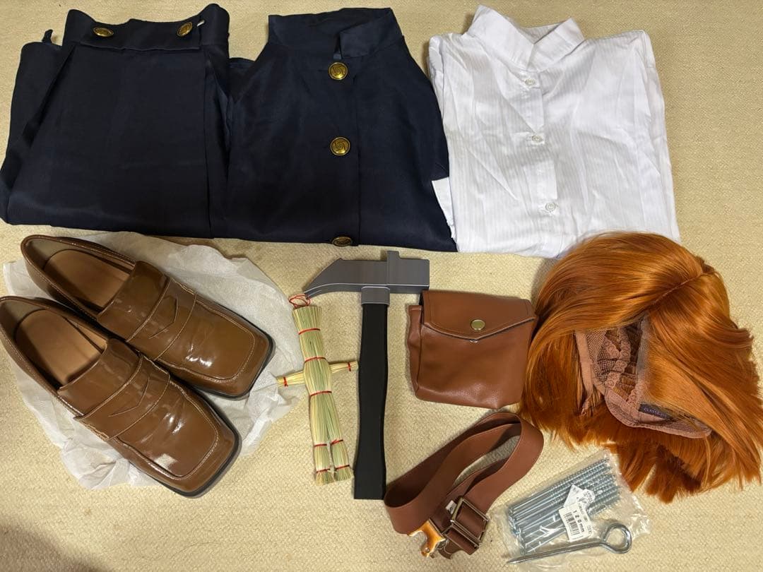 呪術廻戦 釘崎野薔薇 コスプレ衣装フルセット 呪術廻戦 じゅじゅつかいせん 釘崎 野薔薇 くぎさき のばら コスプレ