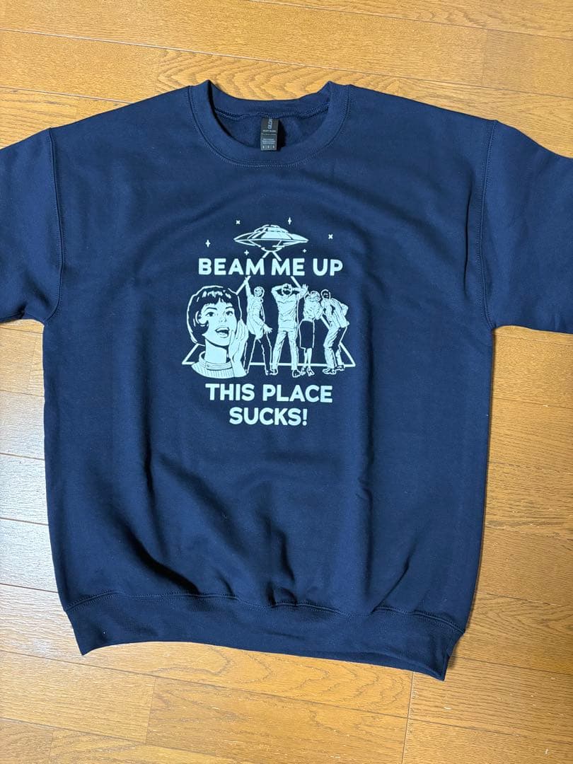 ストレンジャーシングス スウェット ロビン BEAM ME UP トレーナー