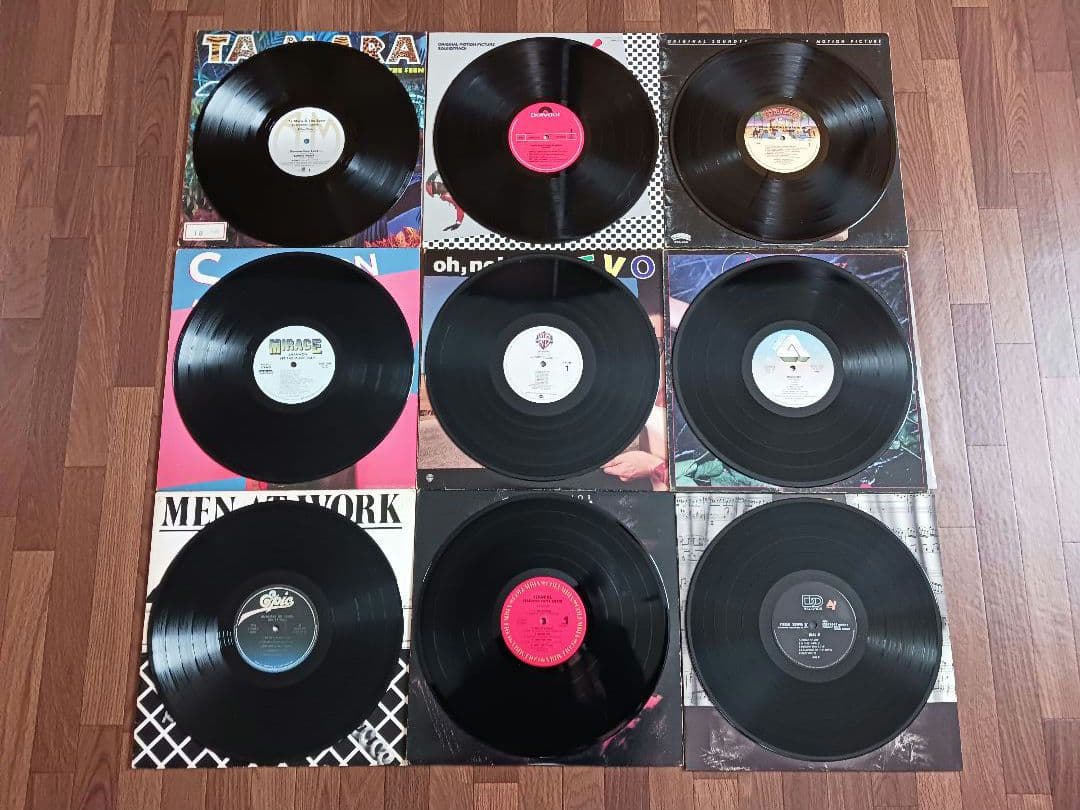 80's DISCO《レコード》LP盤9枚セット まとめ売り