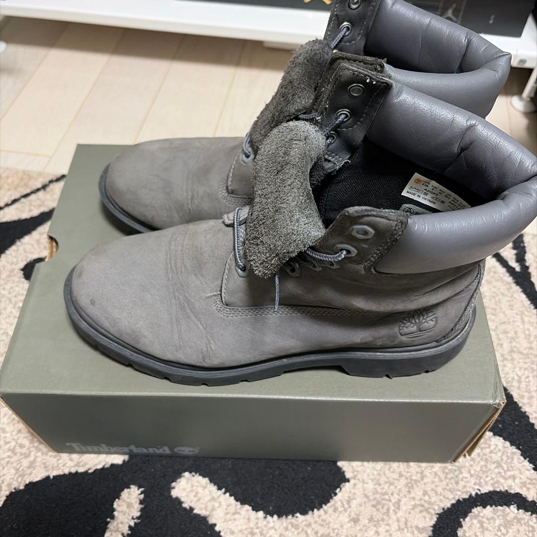 ティンバーランド　グレー　6インチブーツ　26.5 楽天市場】Timberland JUNIOR'S 6INCH BOOT MEDIUM GREY NUBUCK a2kc6