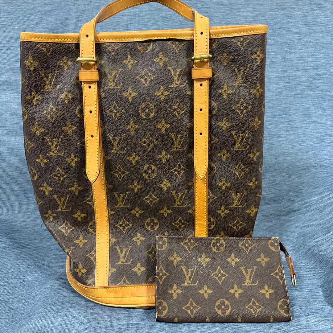 ルイ・ヴィトン トートバッグ バケット モノグラム バケツ型 - メルカリ