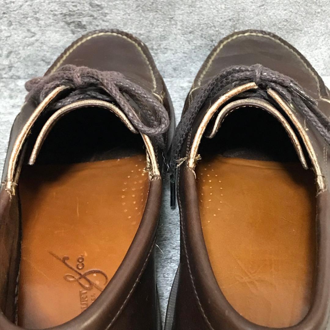 USA製 ランコート デッキシューズ 27.5cm モカシン 本革