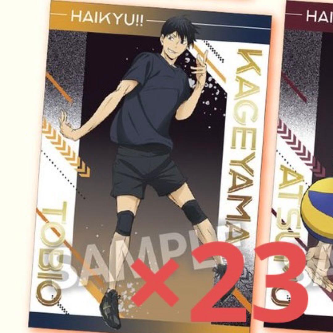 ハイキュー!! ユース・疑似ユース合宿 影山飛雄 缶バッジ ポストカード