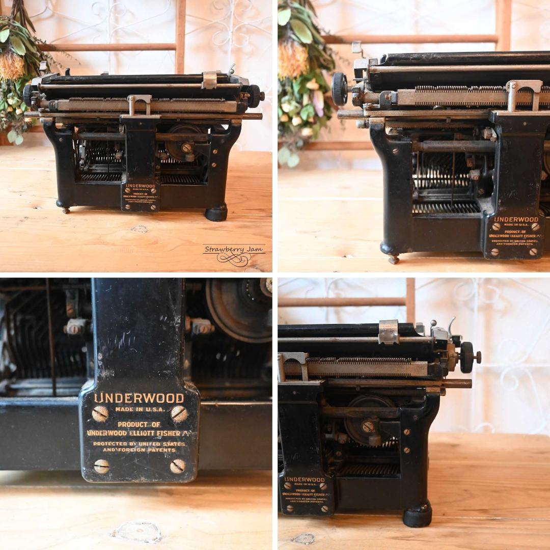 L3705-20 英国アンティーク UNDERWOOD タイプライター 店舗什器 - メルカリ