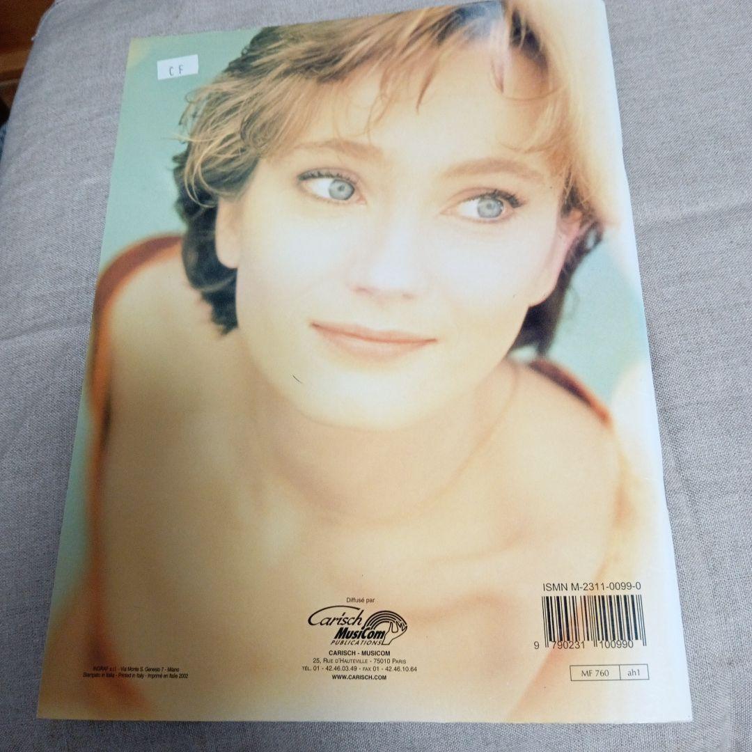 Patricia Kaas パトリシア・カース輸入楽譜集（12曲ピアノ譜歌詞付