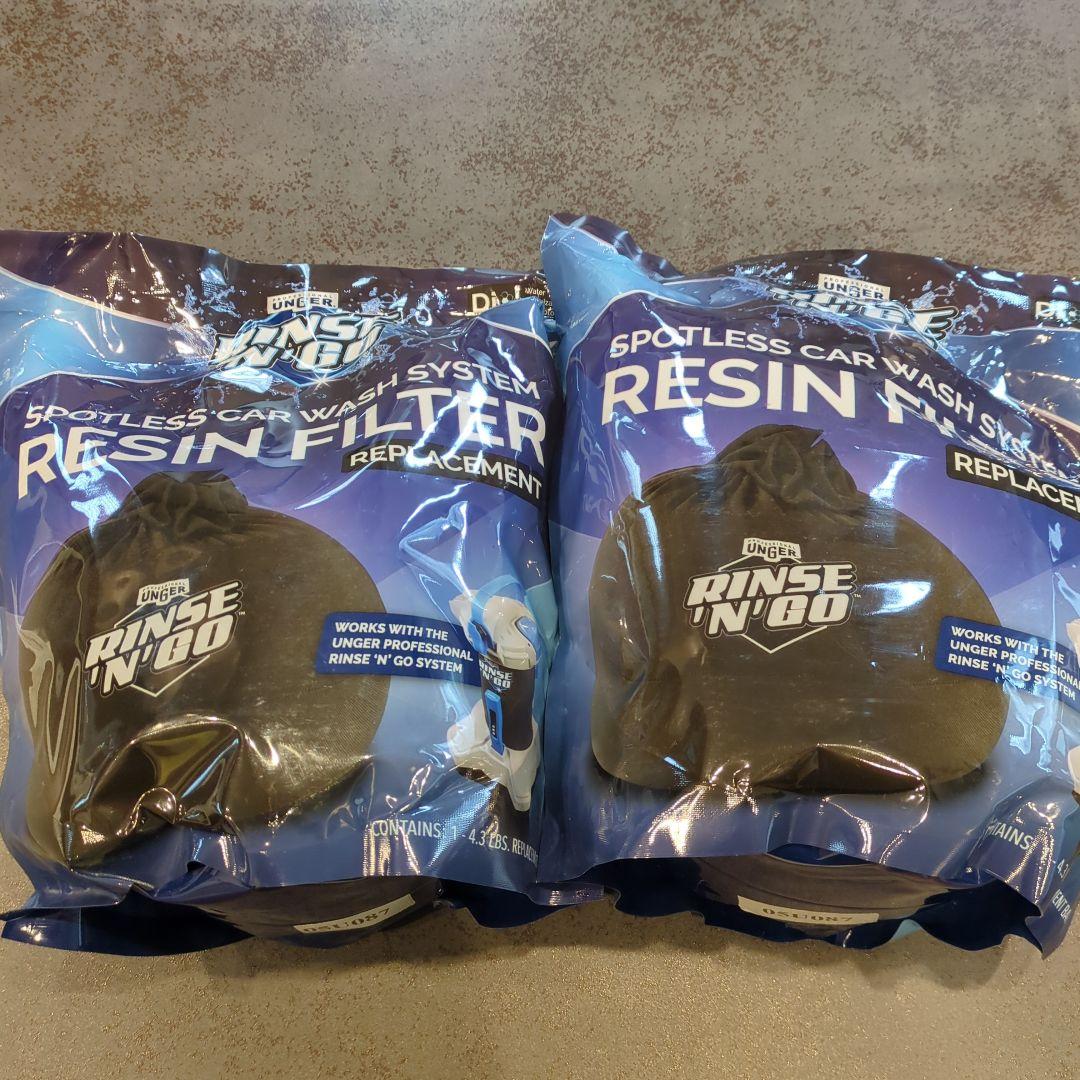 UNGER RINSE'N'GO RESIN FILTER コストコ　2個セット 楽天市場】Unger Rinse'n'Go 洗車用純水器 樹脂フィルター2個付き