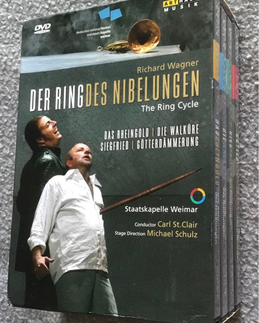 ワーグナー　楽劇　ニーベルングの指環　全曲7DVD揃　ワイマール劇場　外盤 ワーグナー 楽劇 ニーベルングの指環 全曲7DVD揃 ワイマール劇場 外盤
