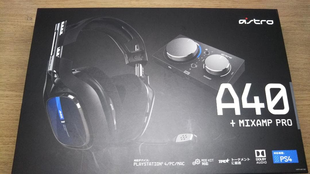 美品 Astro A40 ゲーミングヘッドセット アンプなし A40TR-MAP-002 ゲーミングヘッドセット ASTRO A40 TR MixAmp Pro TR