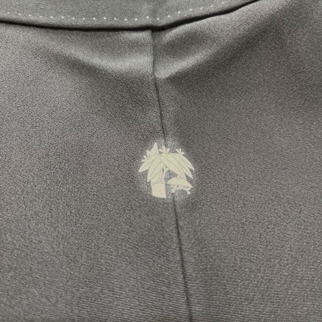 正絹 江戸褄 作家物 飛鶴に松 黒留袖 ファッション レディース 着物