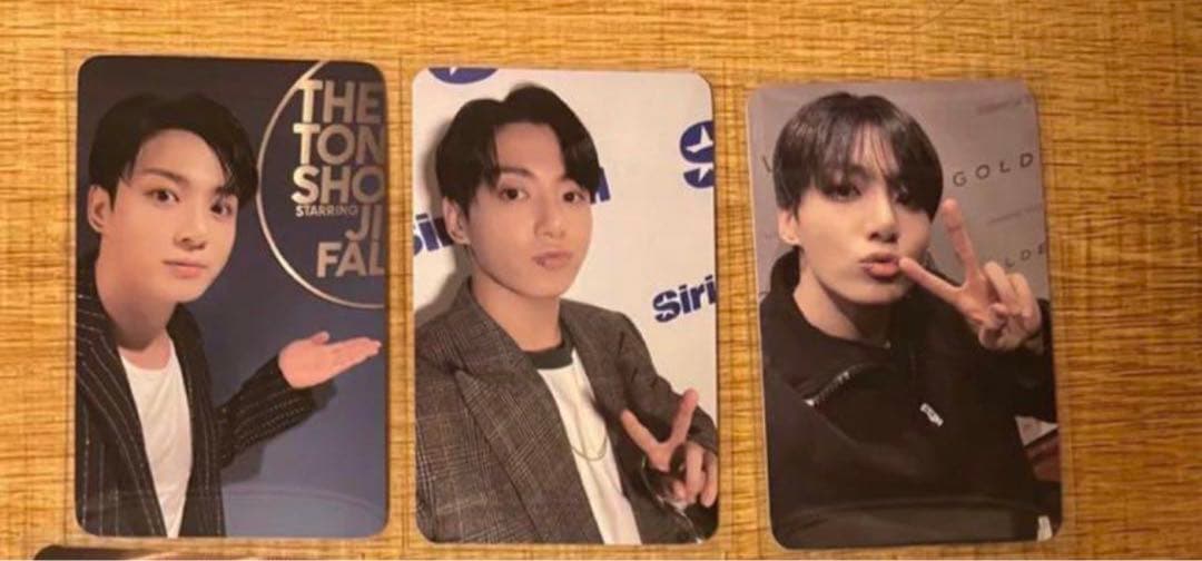 BTS ジョングク グク GOLDEN soundwaveラキドロ4枚セット